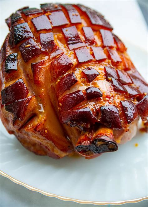 brown sugar glazed baked picnic ham | Picnic ham, Recipe for picnic ham, Baked ham