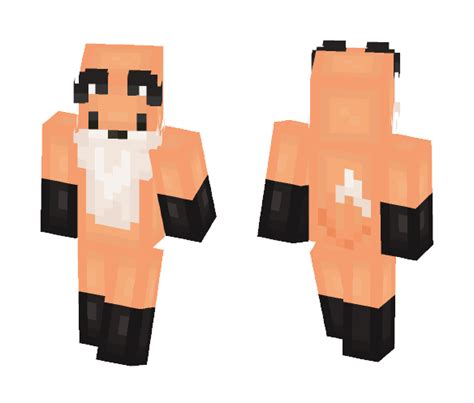 Download *Naked* Normal Cute Fox Minecraft Skin for Free. SuperMinecraftSkins