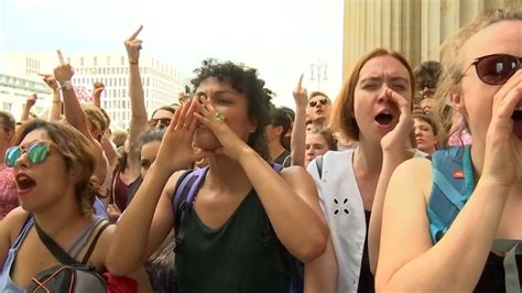 Germany's far-right AfD supporters outnumbered by protesters in Berlin ...