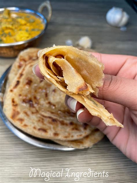 Garlic butter Paratha - Magical Ingredients