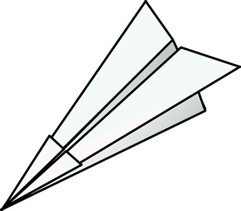 Origami Paper Airplane - Free vector graphic on Pixabay