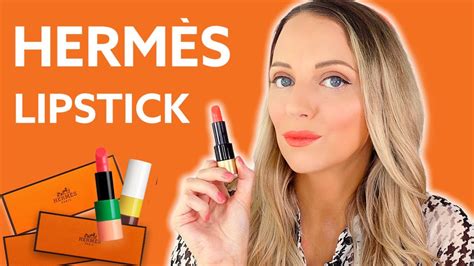 Hermes Lipsticks! The Best Gift? Rouge Hermes Review,