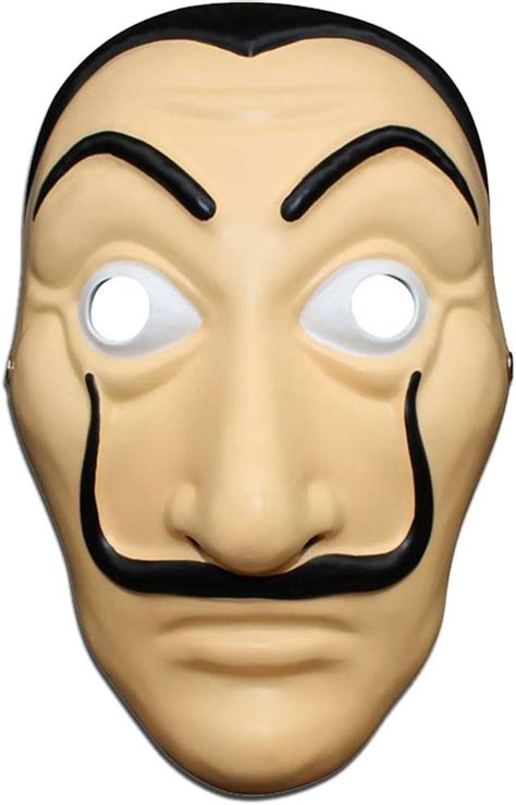 Set of All 10 Black Stem Salvador Dali Mask PEZ - Money Heist / La Casa ...