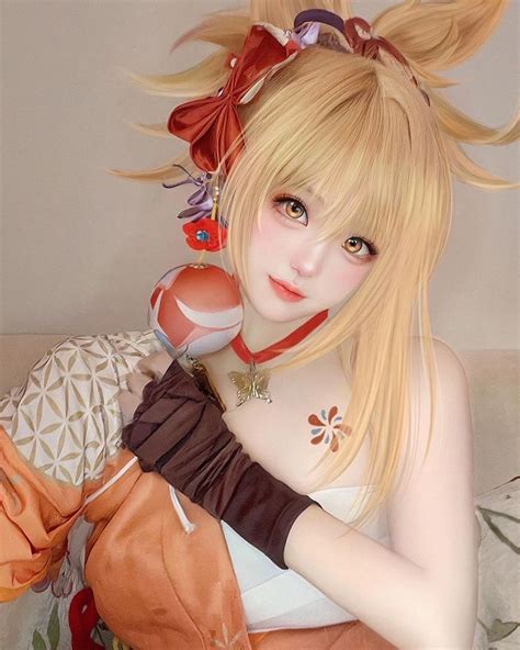 Yoimiya Cosplay Genshin Impact | HoYoLAB