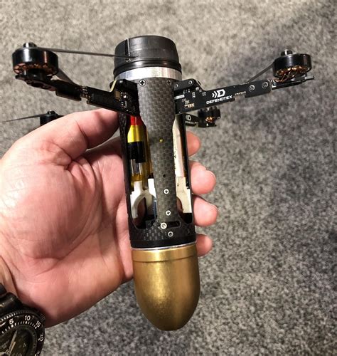 DefendTex Drone-40 is an advanced type of smart munition fired from conventional 40mm launcher ...