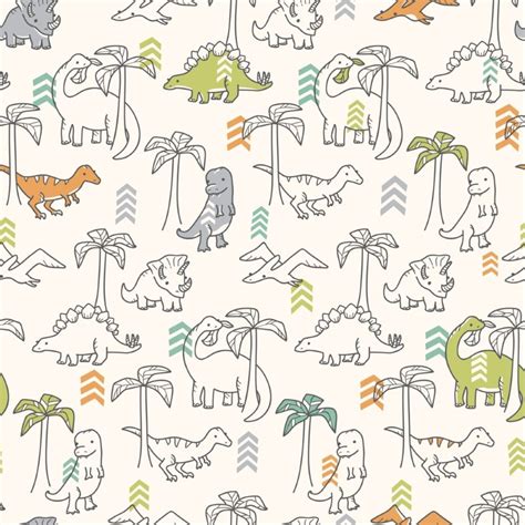 Papel de Parede StickDecor Adesivo Dinossauros | Dinosaur wallpaper, Dinosaur pattern, Jungle ...