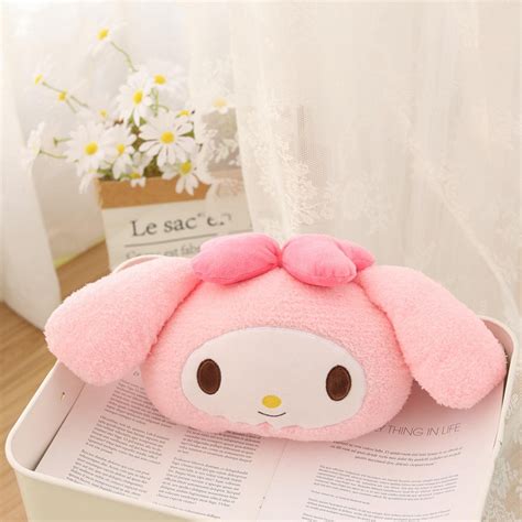 Buy GXYMF Kawaii Cinnamoroll Sanrio Plush Toy My Melody Plushie Cat Kuromi Pillow Cute Sanrio ...