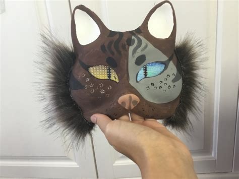 Cat Masks Handmade / Handmade Therian Cat Masks - Etsy UK