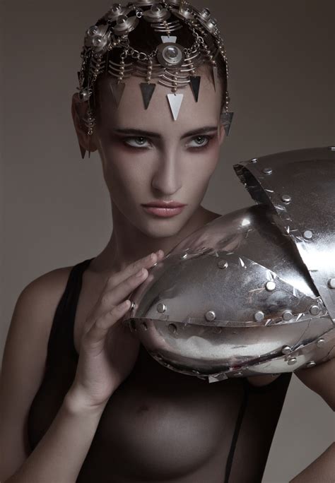 SOTU metallic headpiece and armor shot by Rico Kinnard, styled by Kardia Williams | Warrior ...