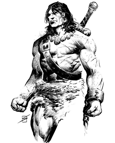 The Marvel Comics of the 1980s — travisellisor: Conan by Ron Salas Comic Book Characters, Comic ...