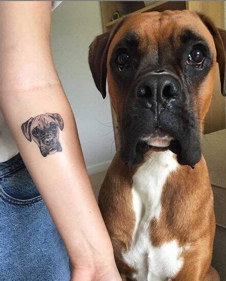 Top 45+ Best Boxer Dog Tattoo Ideas And Designs | Page 8 of 12 | The Dogman | Boxer tattoo ...