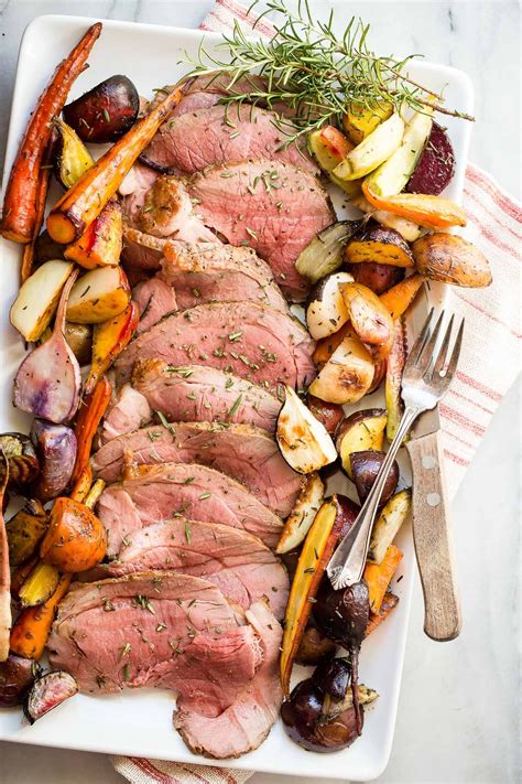 Roast Leg of Lamb with Roasted Root Vegetables | Lamb roast recipe ...