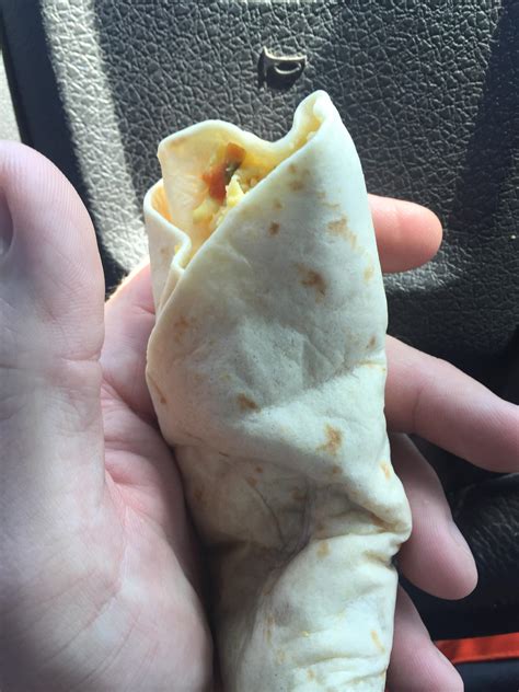 McDonald’s breakfast burrito : r/shittyfoodporn