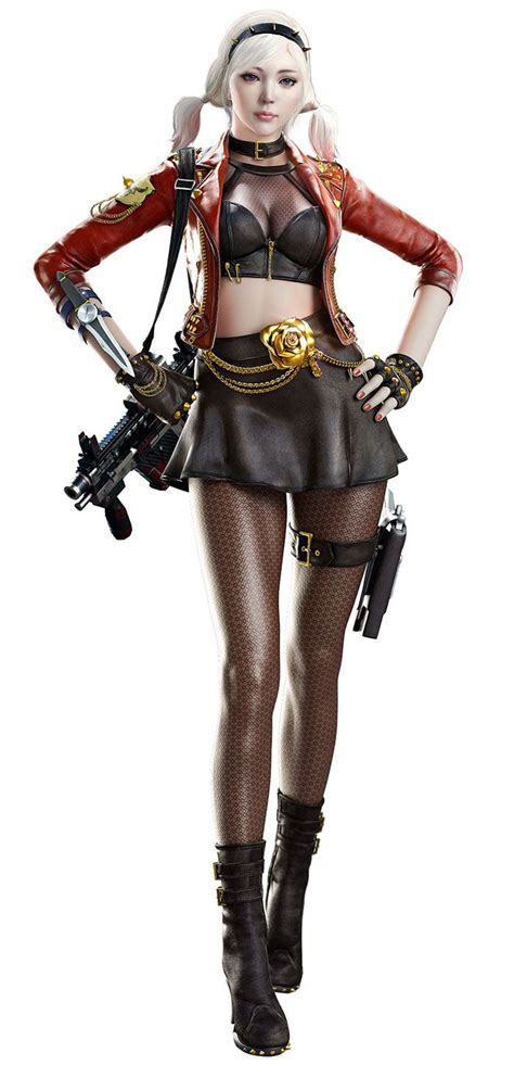 CrossFire - Black List Judge Female Character Design, Character ...