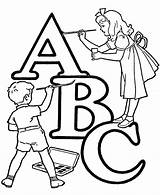 Free Printable Abc Coloring Pages For Kids sketch template