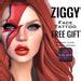 Second Life Marketplace - .:Avanti:. Ziggy Face Tattoo - Free Gift