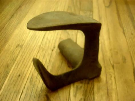 ANTIQUE CAST IRON Shoe Last Metal Cobblers Anvil $50.00 - PicClick