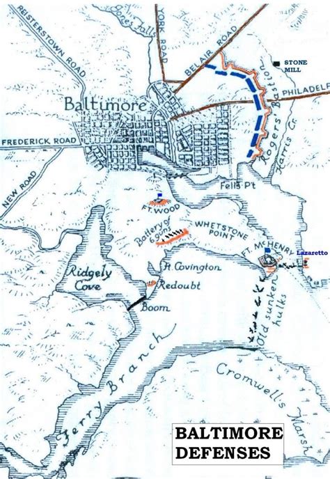 Battle of Northpoint, Defense of Baltimore, War of 1812 | Baltimore, National museum, New roads