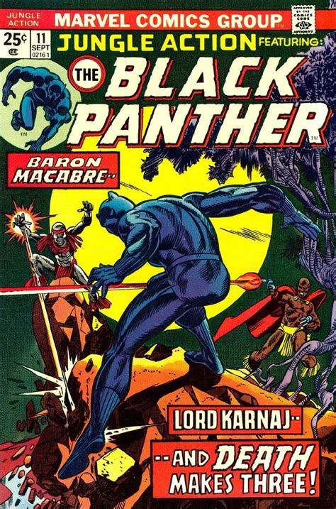 Jungle Action 11 - Black Panther Gil Kane cover | Black panther comic, Black panther comic books ...