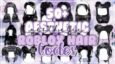 50+ Aesthetic black hair codes + How to use | Roblox *Part 1* - YouTube