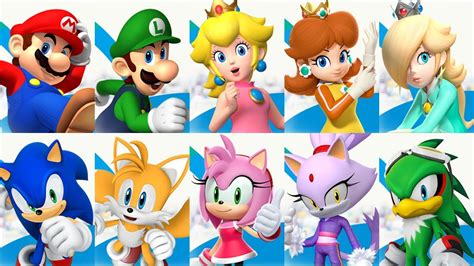 Mario and Sonic at the Rio 2016 Olympic Games - All Characters - YouTube