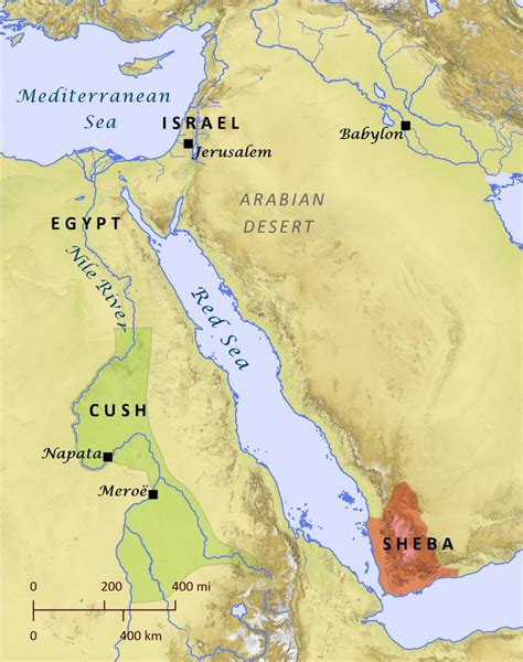 Cush and Sheba – Bible Mapper Blog