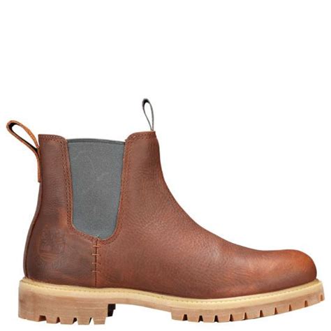 Men's 45th Anniversary 6-Inch Premium Chelsea Boots Timberland Chelsea Boots, Brown Chelsea ...