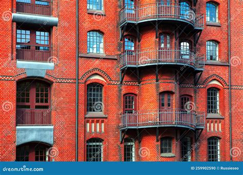 Red bricks house stock photo. Image of majestic, europe - 259902590