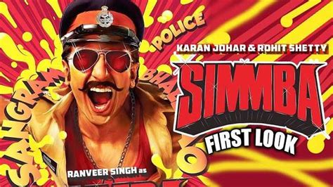 Simmba (2018): Cast, Story-line, Trailer, Songs, Budget, Box Office & More | Comedy films, Rohit ...