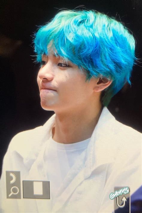 Daegu, Kim Tae-hyung, Blue Hair, Korean Singer, Asian Beauty, Vocalist ...