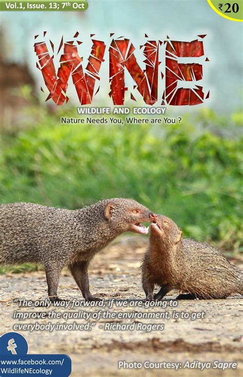 WILDLIFE AND ECOLOGY: VOLUME 1, ISSUE 13