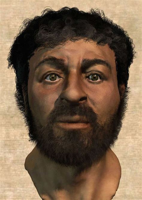 Jesus Christ's 'face' recreated using Semite skulls by Richard Neave ...