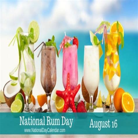 Yo, ho, ho, sixteen guns and a bottle of National Rum Day brings us many ways to celebrate today ...