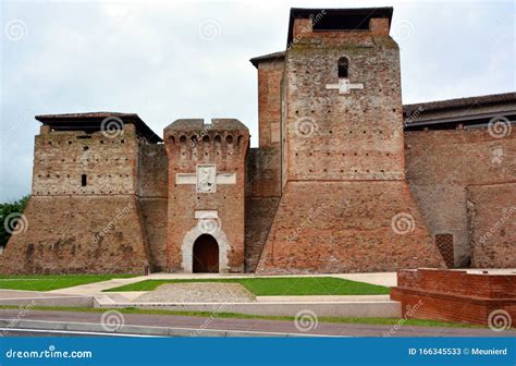 The Castel Sismondo the Malatesta Castle Editorial Stock Photo - Image of heritage, ancient ...