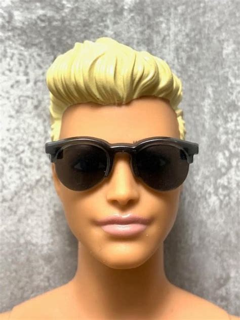 Ken Doll Sunglasses Charcoal Black Rimmed See Thru Lense - Etsy Canada