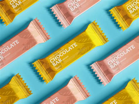 Free Chocolate Bar Mockup