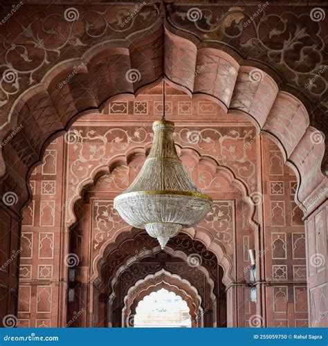 Architectural Detail of Jama Masjid Mosque, Old Delhi, India, Spectacular Architecture of the ...