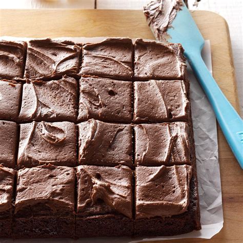 Frosted Fudge Brownies Recipe: How to Make It | Taste of Home