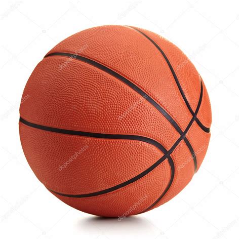 Basketball ball over white background Stock Photo by ©Krakenimages.com ...