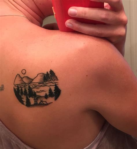 Outdoors, Maine, Acadia mountains, tattoo, trees, woods Designed by Tiffanie Piasecki (With ...