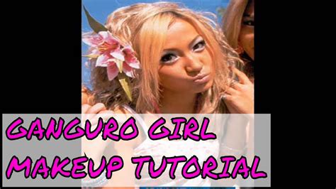 Ganguro Girl Makeup Tutorial | How to do Japanese Ganguro Style Makeup - YouTube