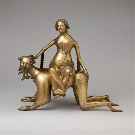 Aquamanile in the Form of Aristotle and Phyllis | South Netherlandish | The Metropolitan Museum ...