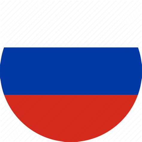 Circle Russia Flag Icon - Foto Kolekcija