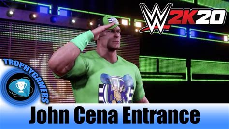 WWE 2K20 John Cena Entrance Cinematic - YouTube