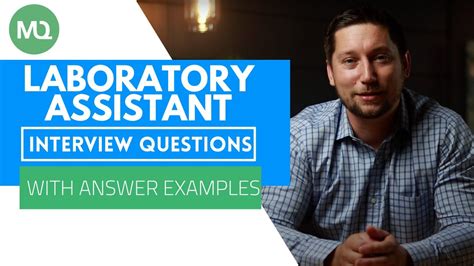 Laboratory Assistant Interview Questions with Answer Examples - YouTube