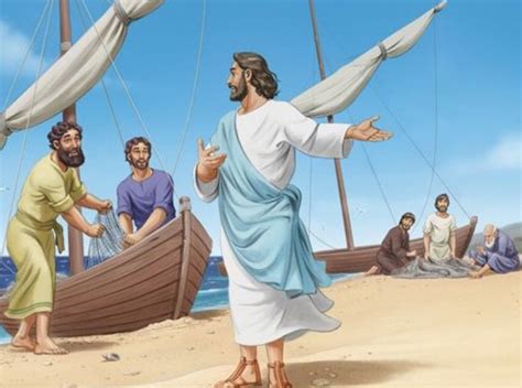 "Jesus said to them [Simon Peter and Andrew], “Come after me, and I will make you fishers of men ...