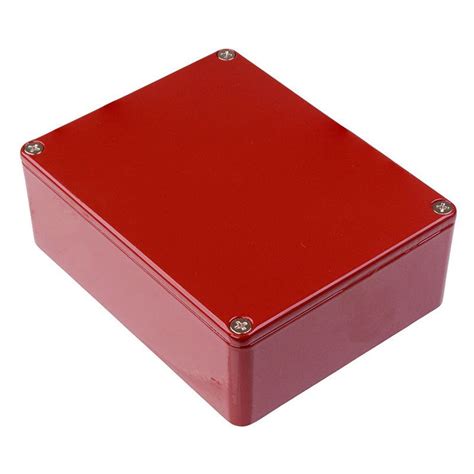 1590BBSRD Hammond Red Die Cast Stomp Box Enclosure 120 x 94 x 42mm ...