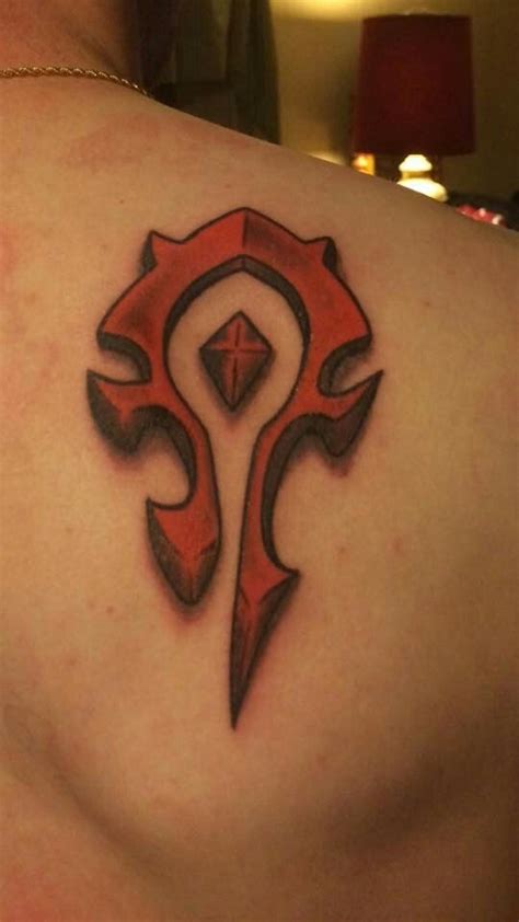 Horde symbol | Horde tattoo, Tattoo designs, Tattoos