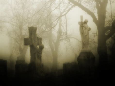 Dark Graveyard Art