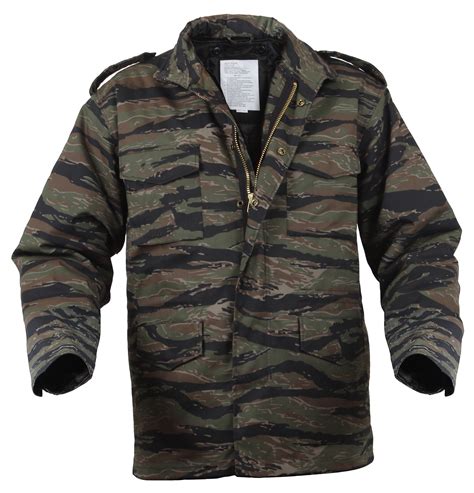 Tiger Stripe Camo M-65 Camo Field Jacket | M65 field jacket, Field ...